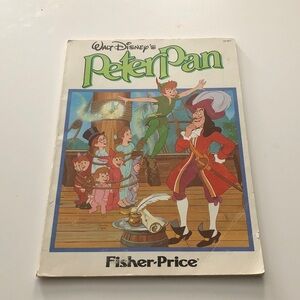 🌸 Vintage Peter Pan Disney Illustration Print